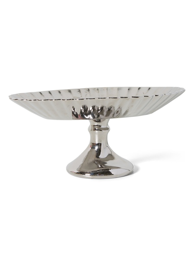 HKliving Schaal 34 cm Zilver - Deal