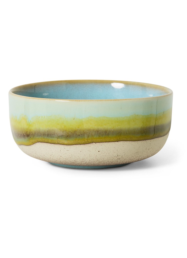 HKliving 70's Glint kom 12,5 cm Groen - Deal