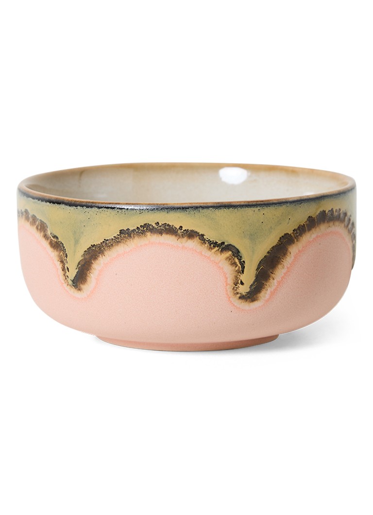 HKliving Gem dessert kom 12,5 cm Lichtroze - Deal