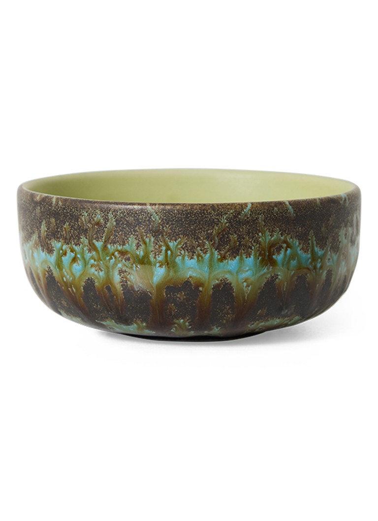 HKliving Fern tapas kom 11 cm Groen - Deal