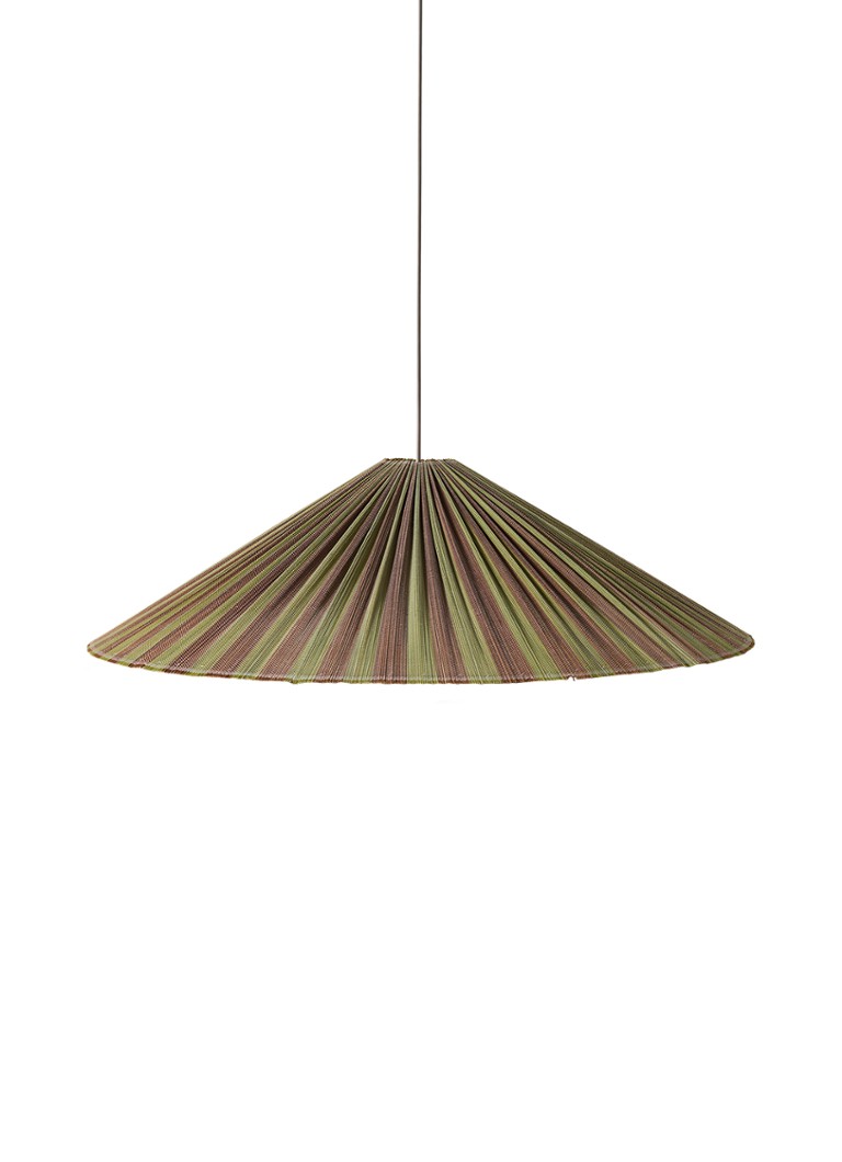 HKliving Plisse hanglamp Groen - Deal