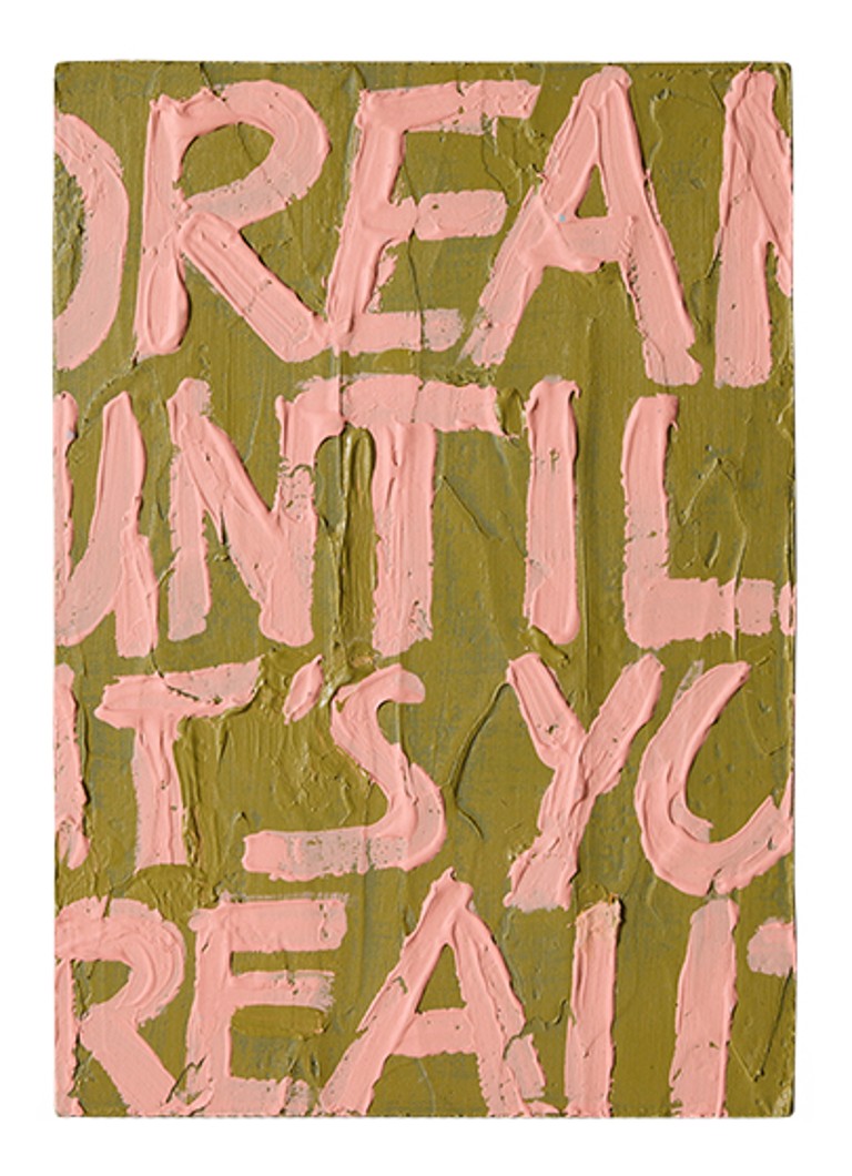 HKliving Pocket Exhibit: Manifest wandelement 30 x 21 cm Multicolor - Deal