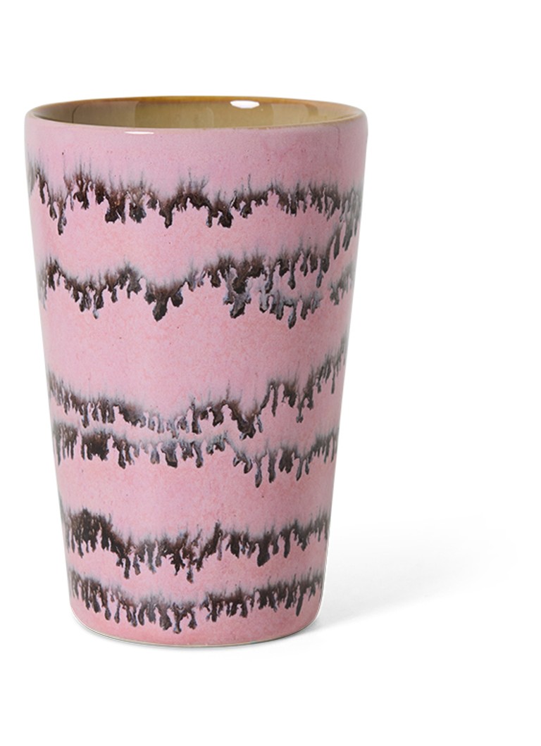 HKliving Mok 42,5 cl Roze - Deal