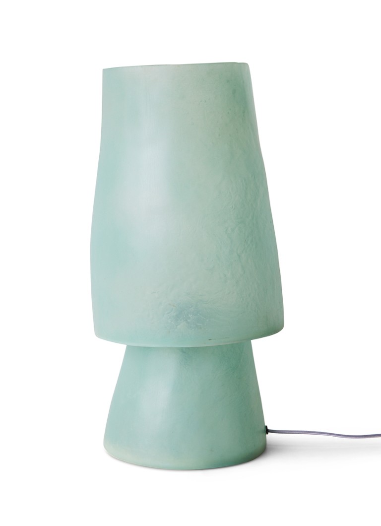 HKliving Tafellamp 51,5 cm Petrol - Deal