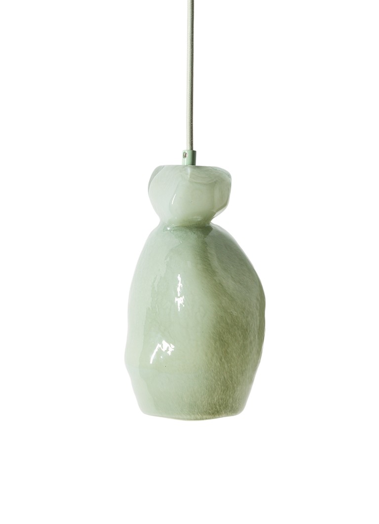 HKliving Nienke Sikkema hanglamp 28 cm Groen - Deal