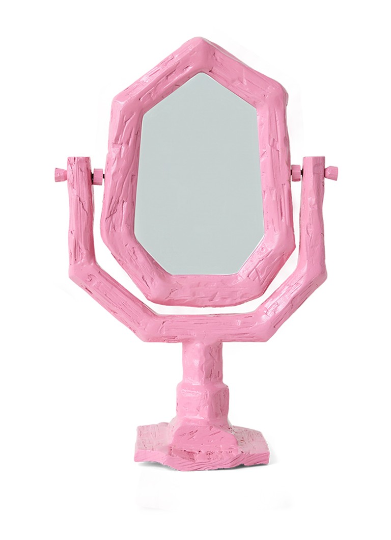 HKliving Teun Zwets spiegel 44 cm Roze - Deal