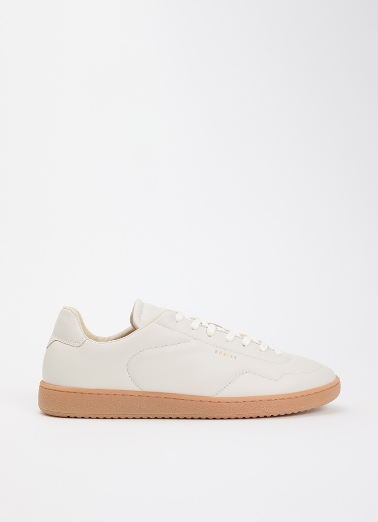 Nubikk Heren Ray Rush sneaker van leer in de kleur Beige, maat: 45