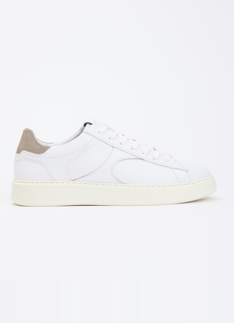 Nubikk Heren Vick Cosmo sneaker van leer in de kleur Wit, maat: 44