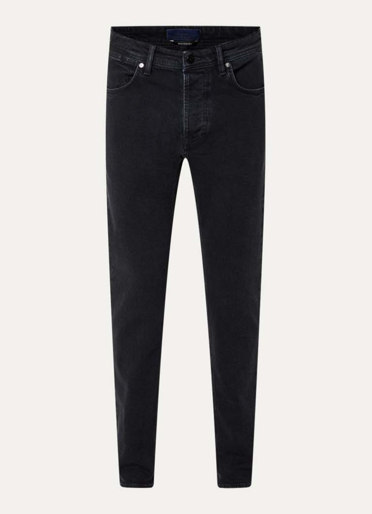 Stone Island Heren S0J11 slim fit jeans met steekzakken in de kleur Zwart, maat: 36