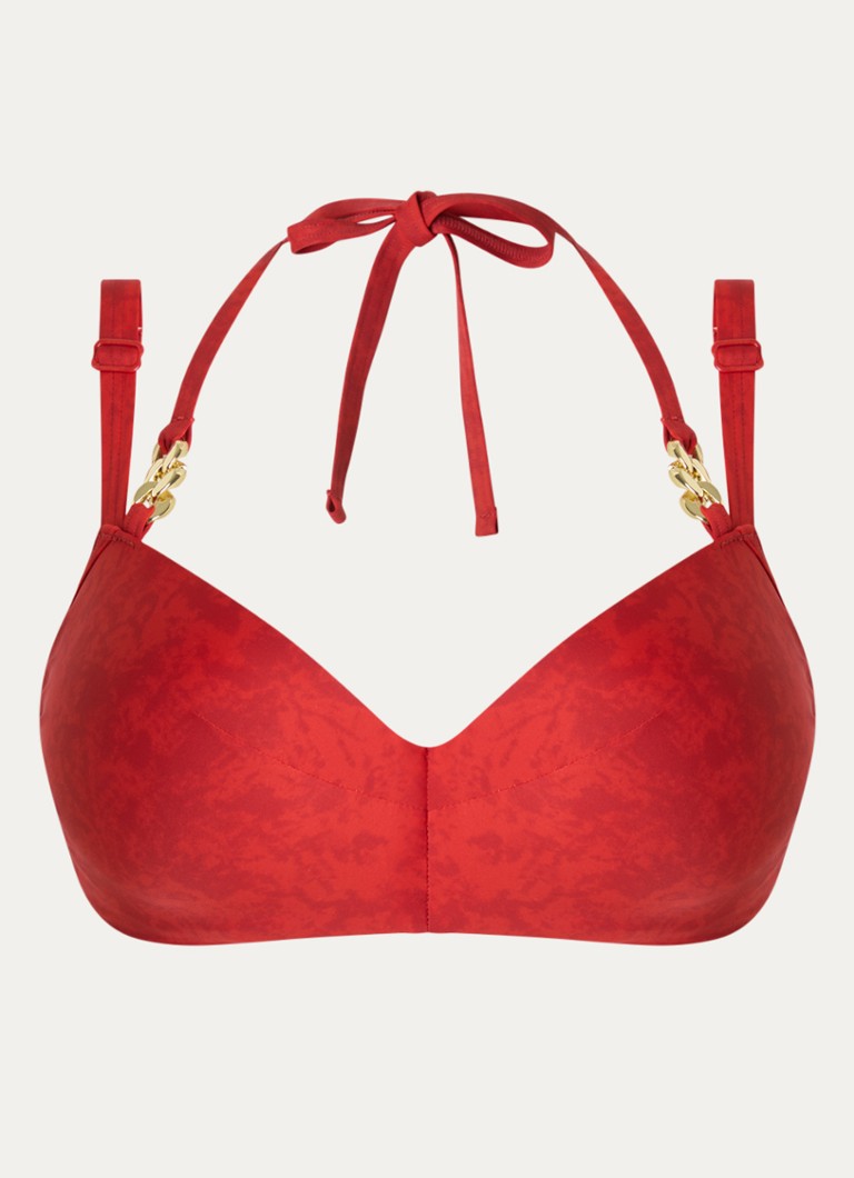 Marlies Dekkers Dames Acapulca bikinitop met print in de kleur Rood