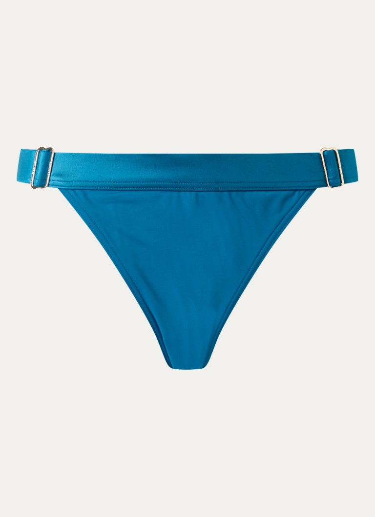 Marlies Dekkers Dames Cache Coeur tanga bikinislip met verstelbare band in de kleur Petrol