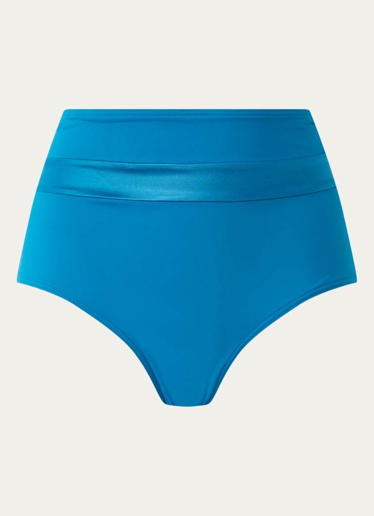 Marlies Dekkers Dames Cache Coeur high waisted bikinislip met strikdetail in de kleur Petrol