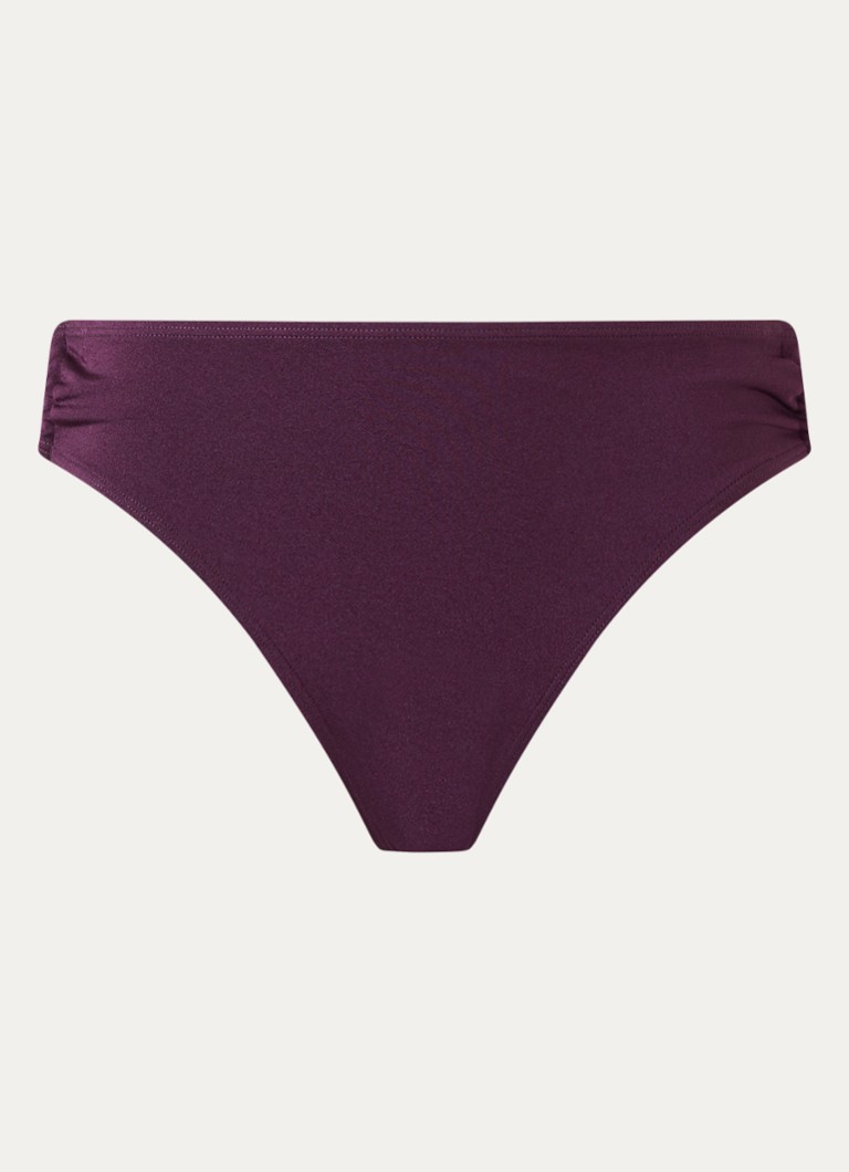Marlies Dekkers Dames Tanit hipster bikinislip met plooidetail in de kleur Paars
