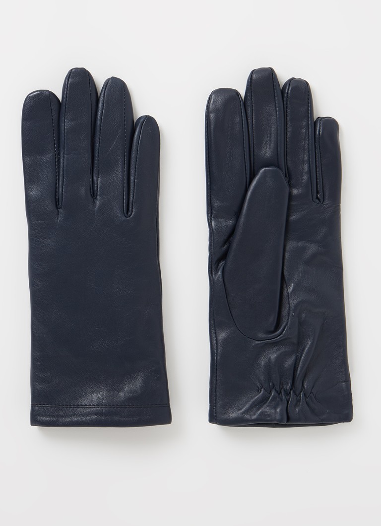 Kessler Dames Chelsea Touch handschoenen van leer in de kleur Blauw, maat: 8