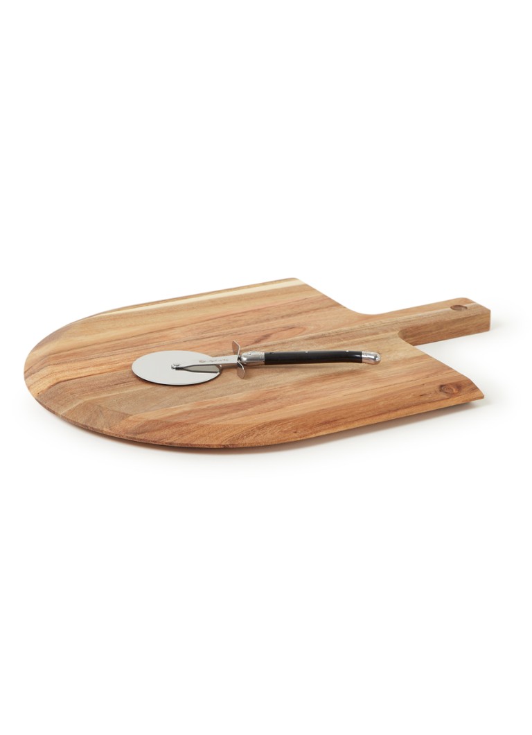 Laguiole Style de Vie Pizza serveerset 2-delig Bruin - Deal