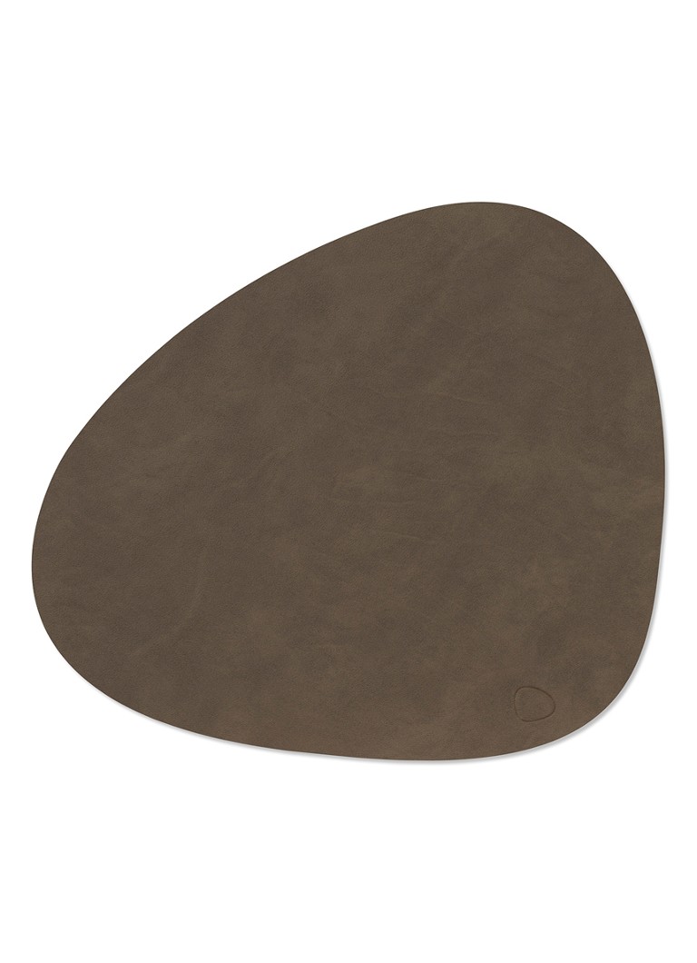 LIND DNA Nupo placemat 37 x 44 cm Donkerbruin - Deal
