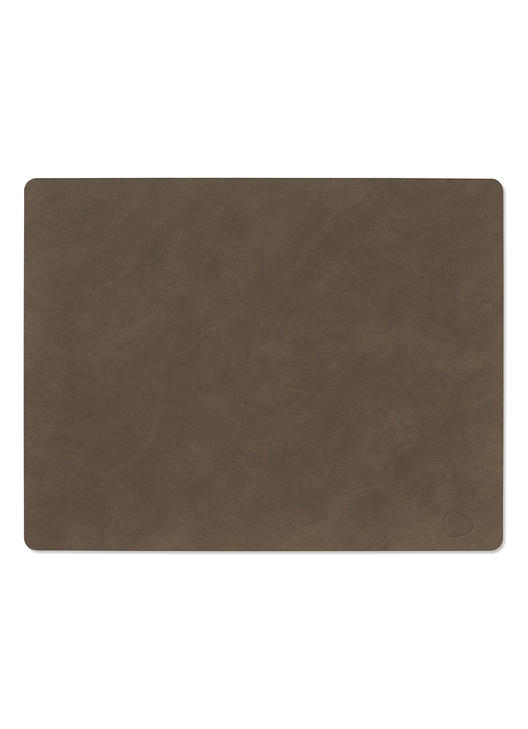 LIND DNA Nupo placemat 35 x 45 cm Donkerbruin - Deal