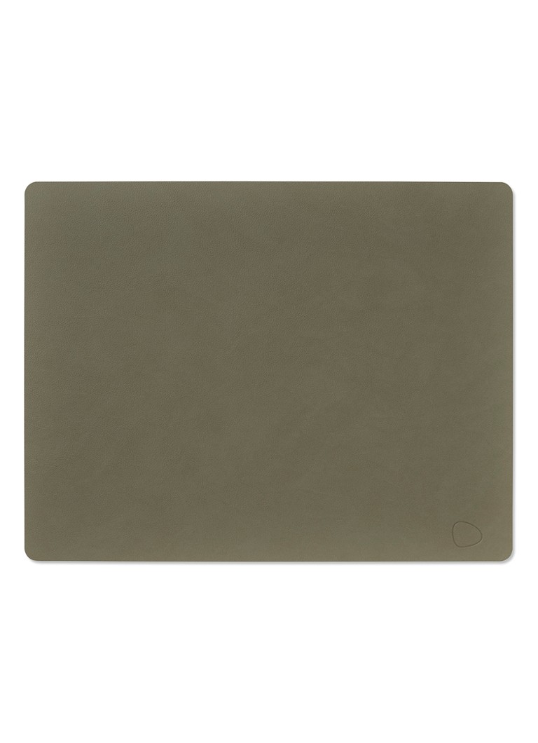 LIND DNA Nupo placemat 35 x 45 cm Legergroen - Deal