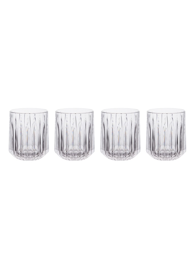 Nachtmann Jules drinkglas 30,5 cl set van 4 Transparant - Deal