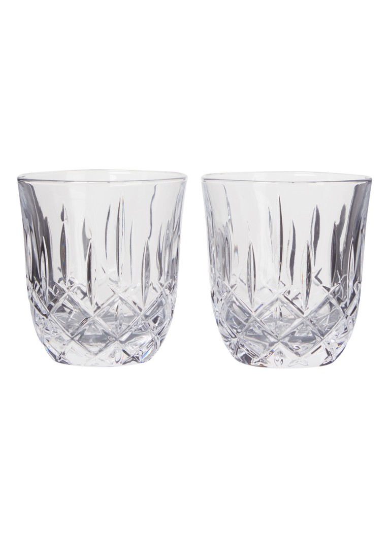 Nachtmann Noblesse cappuccinoglas 23 cl set van 2 Transparant - Deal