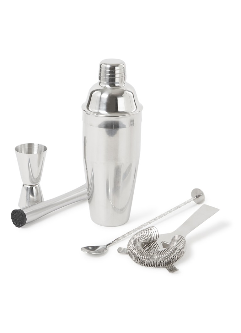Point-Virgule Cocktailset 5-delig Zilver - Deal