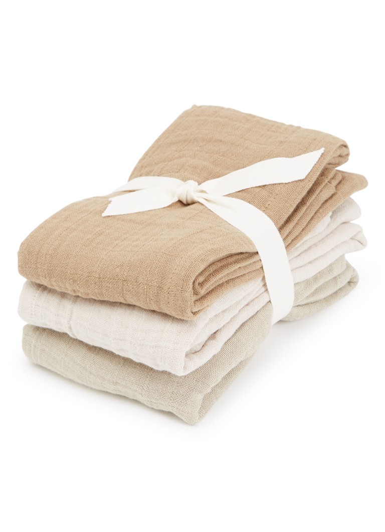 Liewood Meisjes Lewis hydrofiele doek set van 3