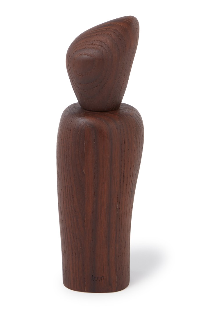 Ferm LIVING Pebble zout- en pepermolen 21 cm Donkerbruin - Deal
