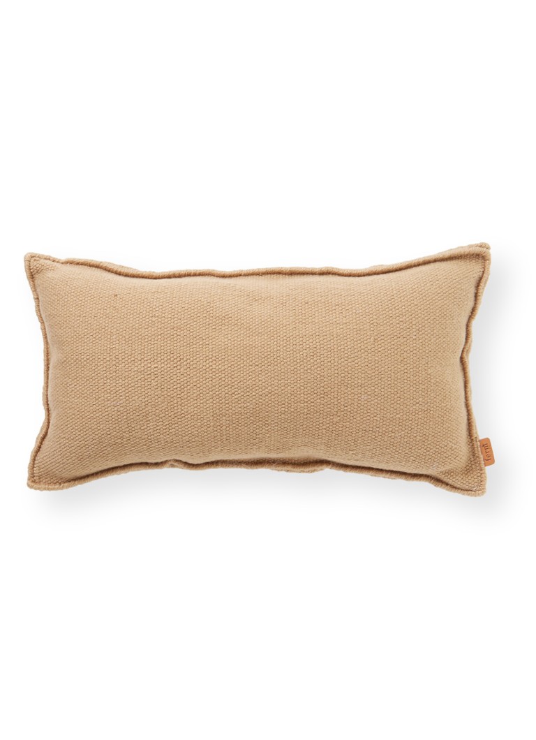 Ferm LIVING Desert sierkussen 53 x 28 cm Donkerbeige - Deal