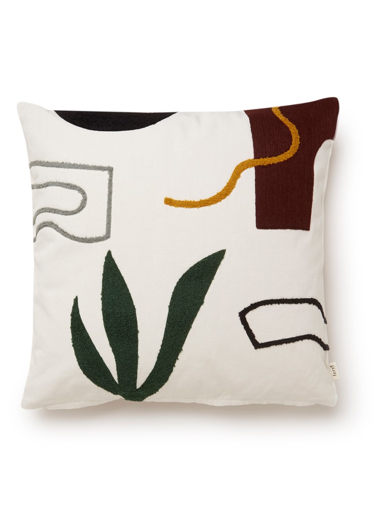 Ferm LIVING Mirage Cacti sierkussen 50 x 50 cm Gebroken wit - Deal