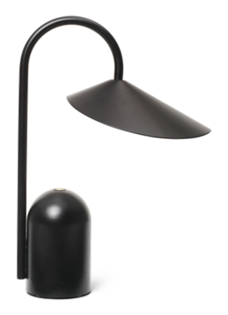 Ferm LIVING Arum portable tafellamp Zwart - Deal