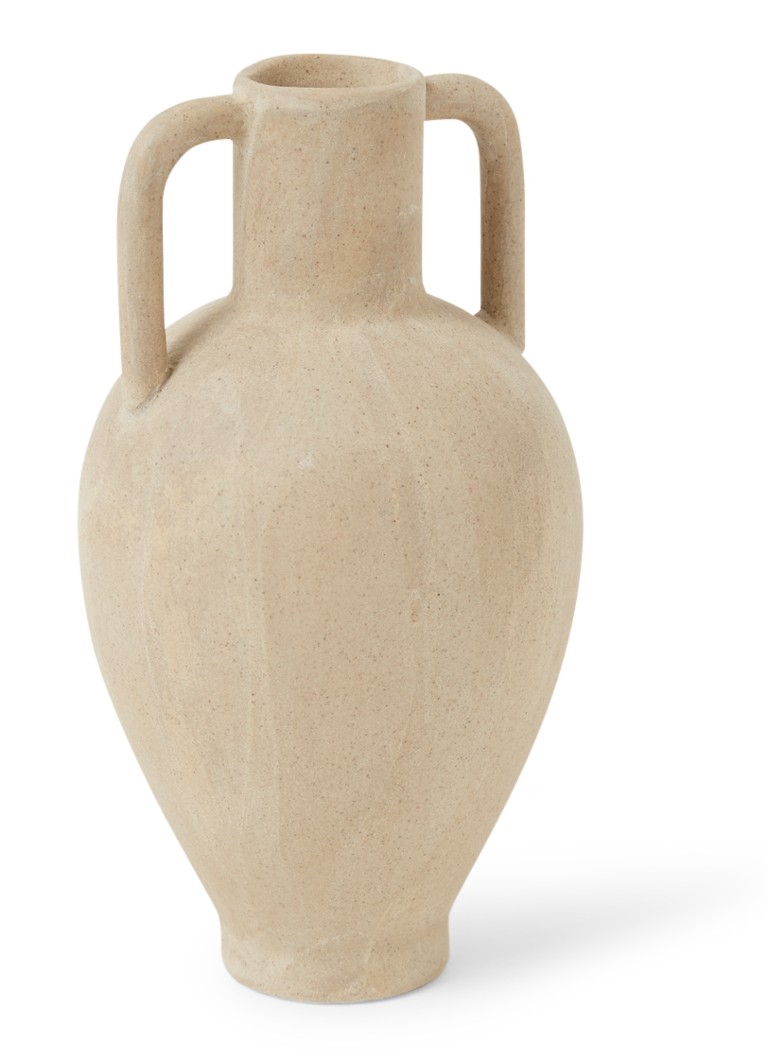 Ferm LIVING Ary Mini vaas L 11,5 cm Beige - Deal