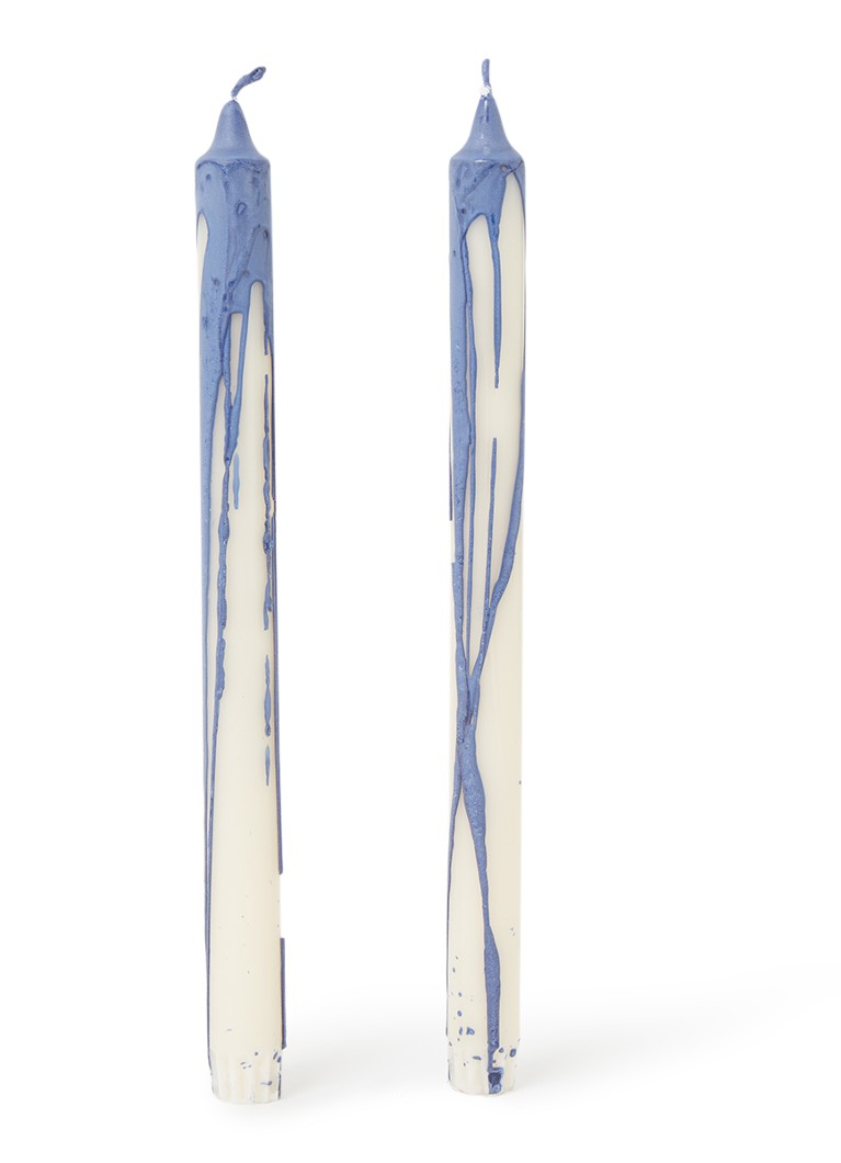 Ferm LIVING Dryp dinerkaars set van 2 Blauw - Deal