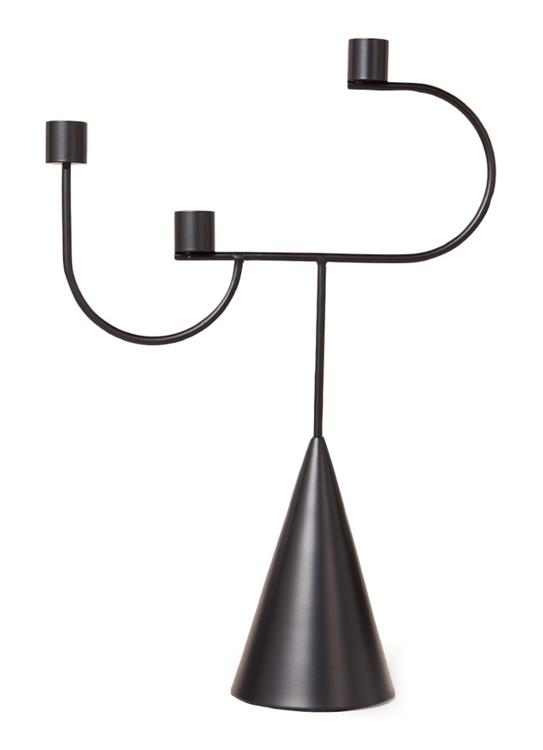 Ferm LIVING Avant Candelabra 39 cm Zwart - Deal