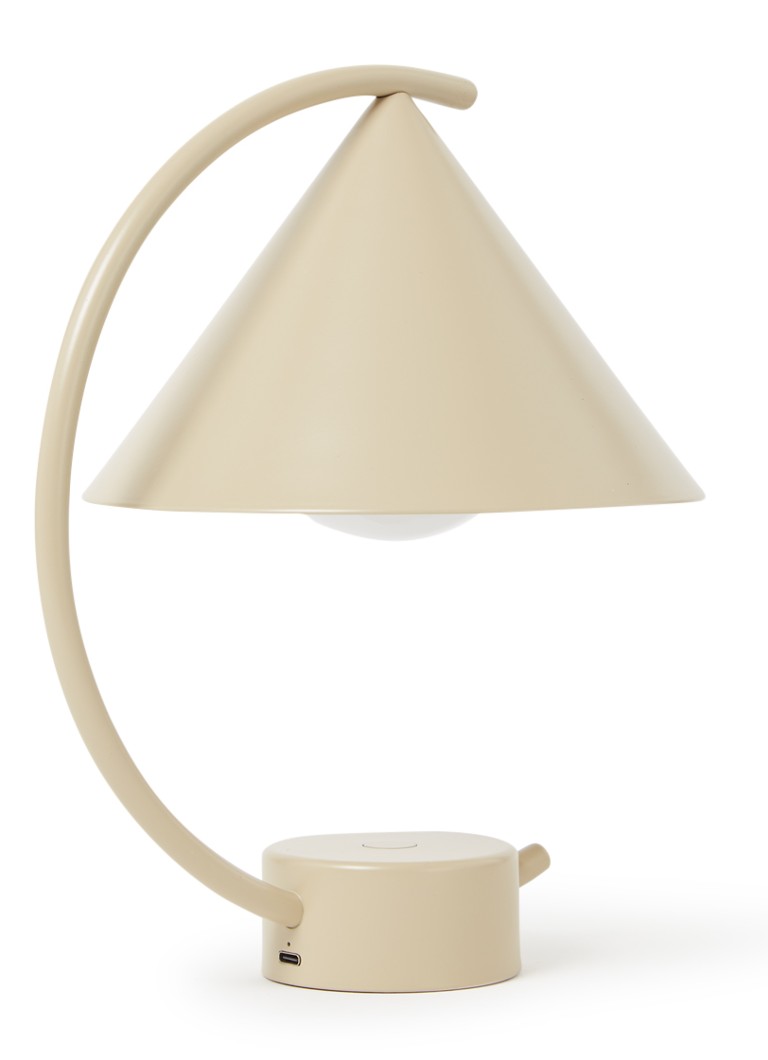 Ferm LIVING Meridian tafellamp 26 x Ø17 cm Creme - Deal