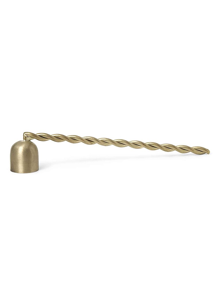 Ferm LIVING Twist kaarsendover 15 cm Messing - Deal