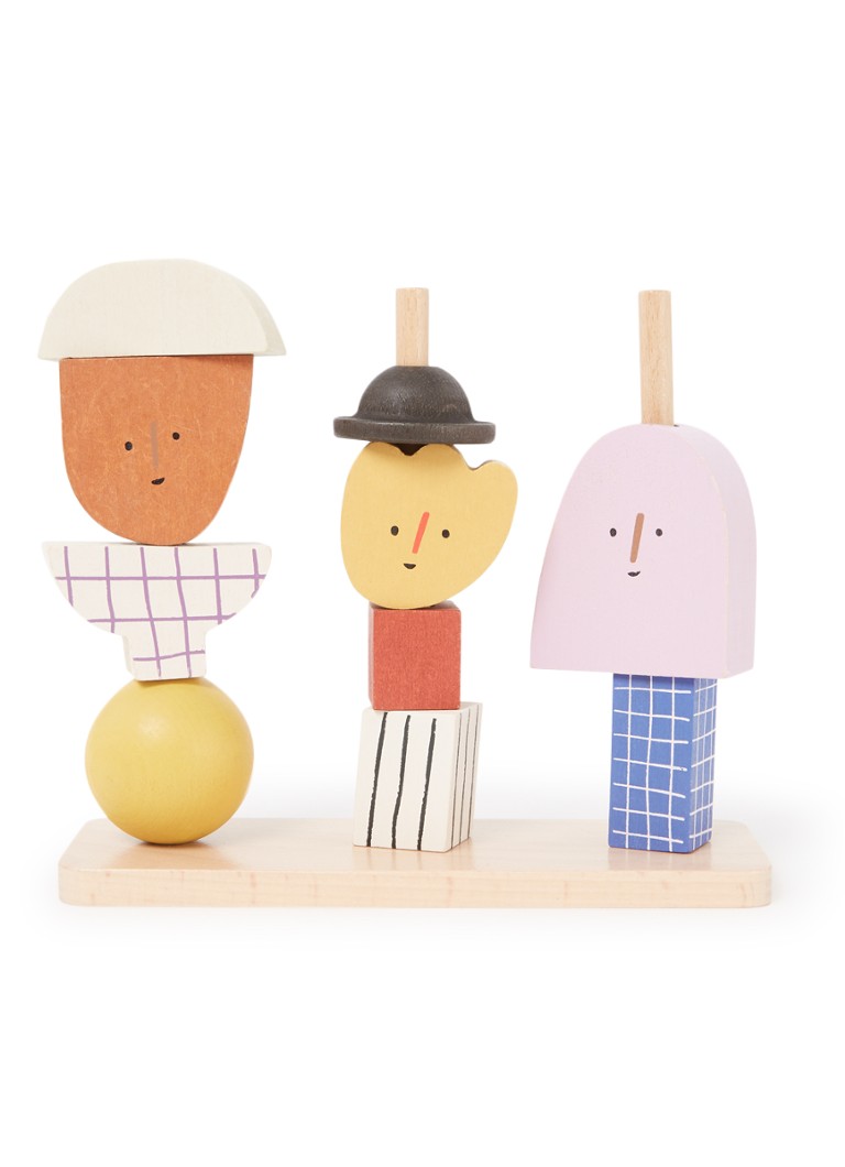 Ferm LIVING Character stapelblokken van hout