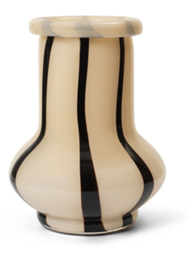 Ferm LIVING Riban vaas 24 cm Beige - Deal