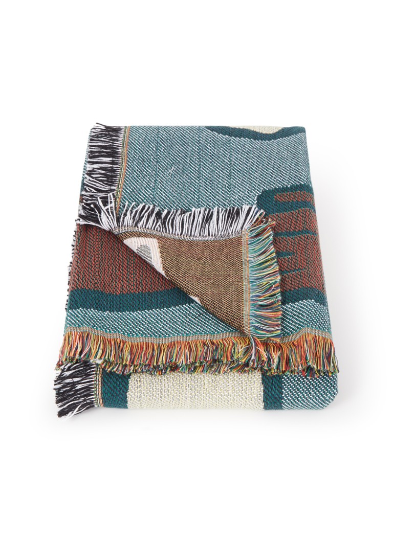 Ferm LIVING Pose Tapestry wanddeken van katoen 170 x 120 cm Bruin - Deal