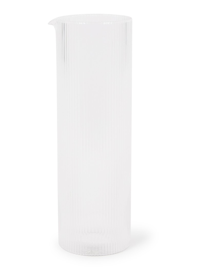Ferm LIVING Ripple karaf 1,1 liter Transparant - Deal