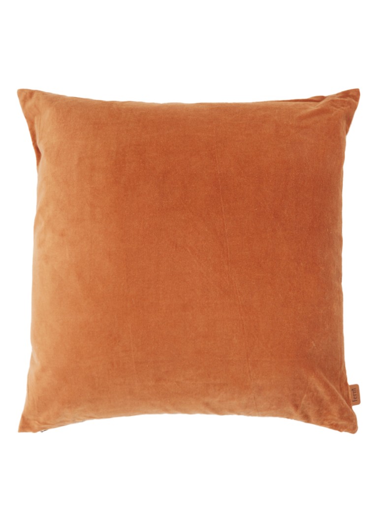 Ferm LIVING Senti sierkussen 50 x 50 cm Roestbruin - Deal