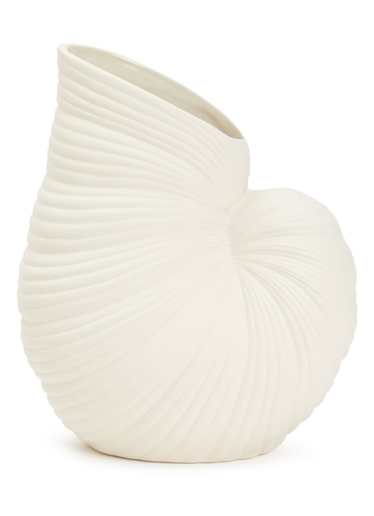 Ferm LIVING Shell vaas 26,5 cm Gebroken wit - Deal