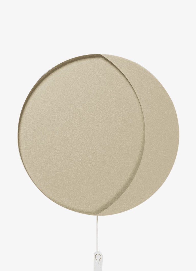 Ferm LIVING Neba wandlamp 45,5 x 45,5 x 3 cm Beige - Deal