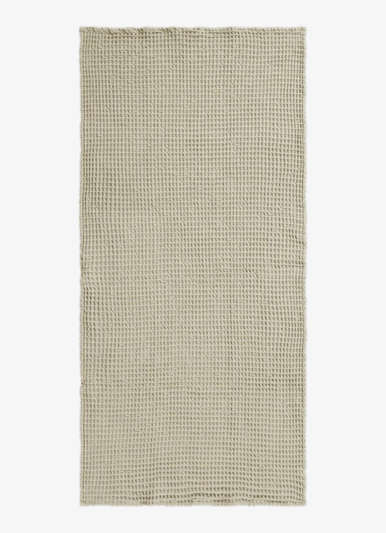 Ferm LIVING lceledon badhanddoek van 100% katoen 140 x 70 cm Groen - Deal