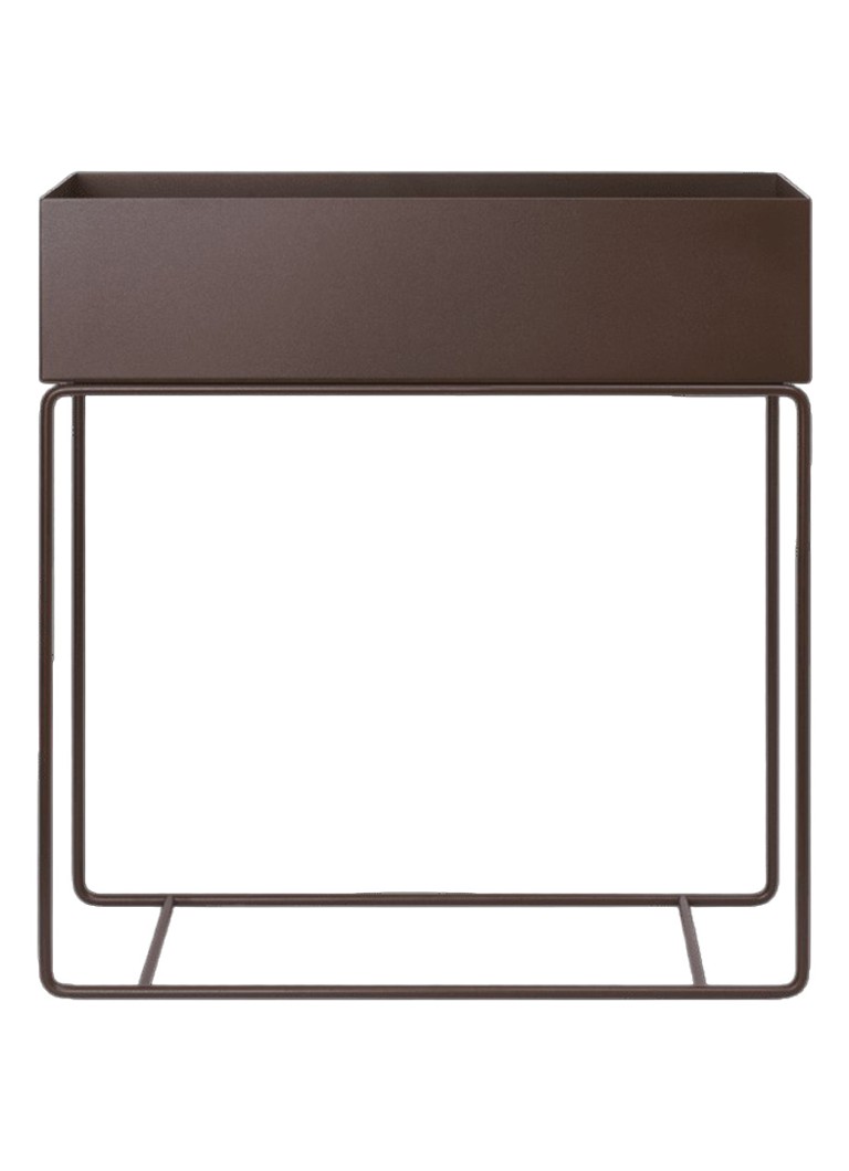Ferm LIVING Plantenbak voor binnen 65 cm Donkerbruin - Deal