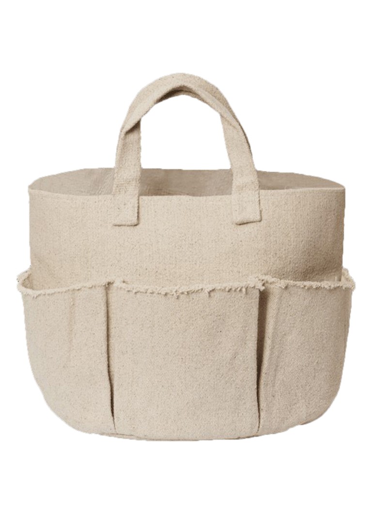 Ferm LIVING Hokan mand Ø30 Beige - Deal