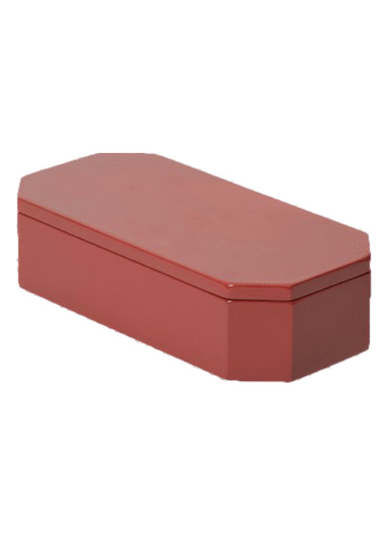 Ferm LIVING Nova opbergdoos 20 x 10 cm Rood - Deal