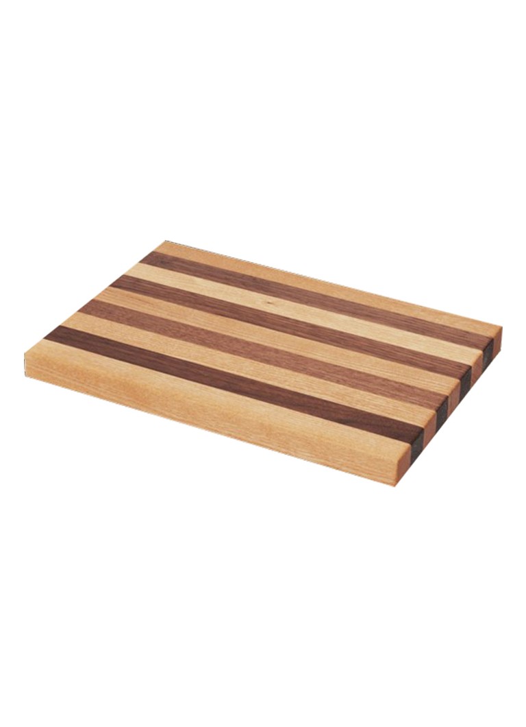 Ferm LIVING Stribe snijplank 25 x 36 cm Bruin - Deal