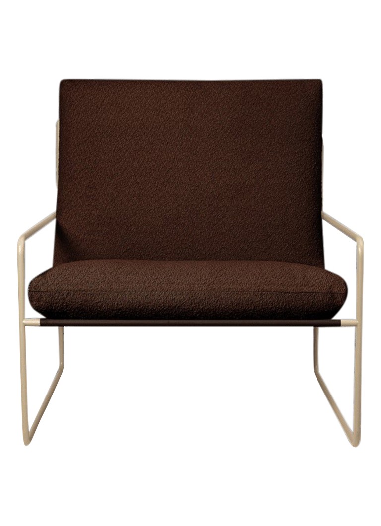 Ferm LIVING Desert kussenhoes 66,5 x 85 cm set van 2 Bruin - Deal