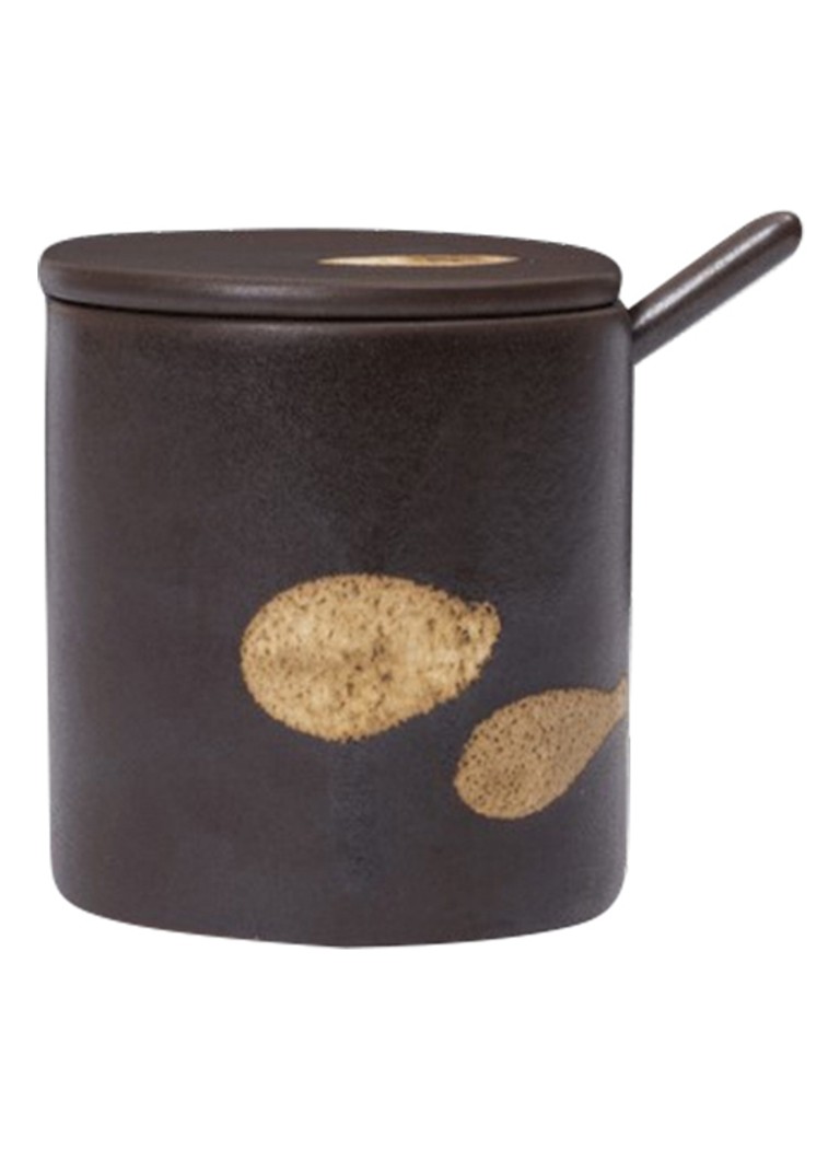 Ferm LIVING Koyo suikerpot 28 cl Donkerbruin - Deal