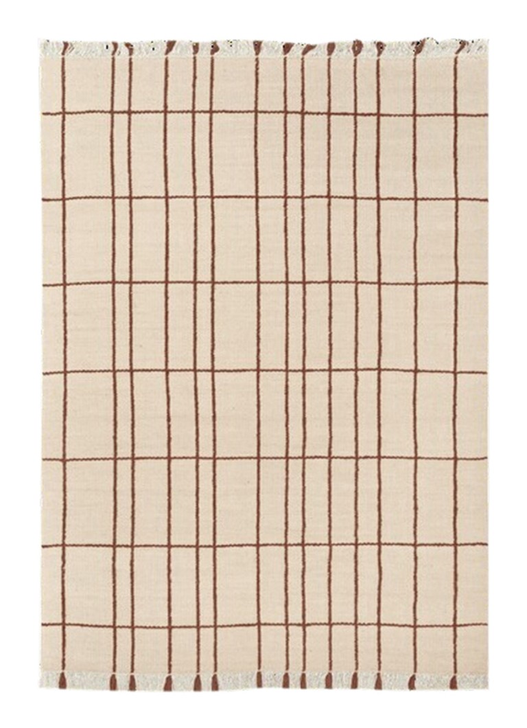 Ferm LIVING Sen vloerkleed 140 x 200 cm Creme - Deal